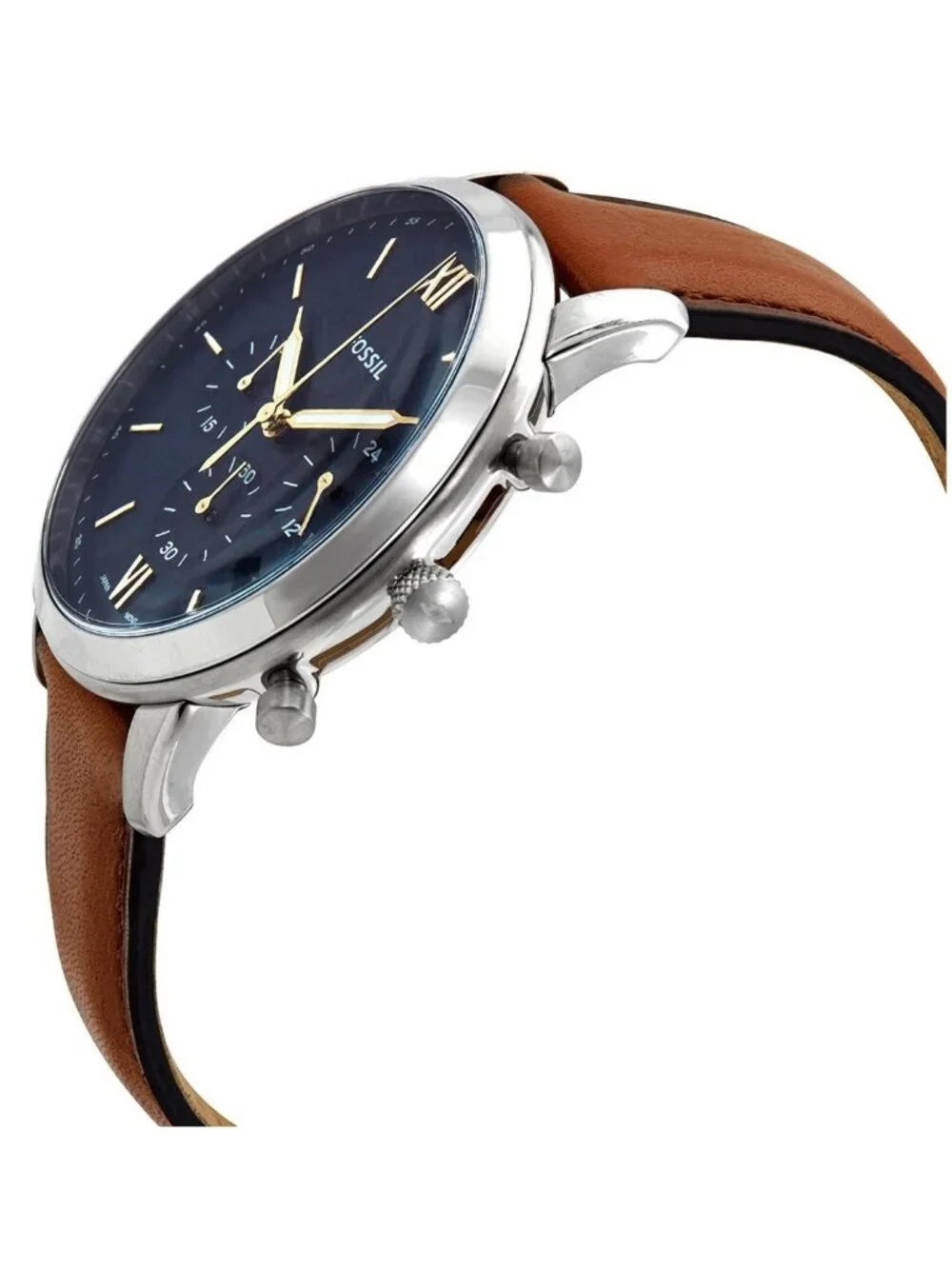 NWT Fossil Neutra Chronograph Quartz Blue Dial Men's Watch